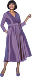 Terramina 7869 lilac maxi dress