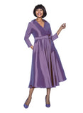 Terramina 7869 lilac purple maxi dress