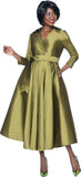 Terramina 7869 olive maxi dress