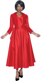 Terramina 7869 red maxi dress