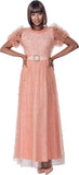 Terramina 7999 salmon dress