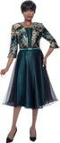 Terramina 3037 teal dress