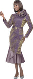 Terramina 7209 orchid brocade dress