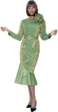 Terramina 7209 sage green dress