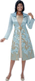 Terramina 7266 blue jacket dress