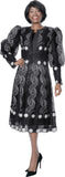Terramina 7310 Black Lace dress