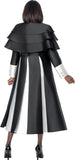 Terramina 7350 women's black clergy robe