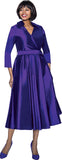 Terramina 7869 purple dress