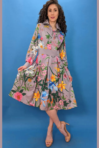 Flower Printed Dress