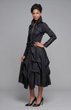 Serafina 6466 black dress