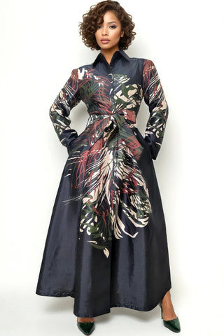 Camouflage Bow Maxi Dress Diva's Den Fashion, LLC Camouflage Bow Maxi Dress Diva's Den Fashion, LLC
