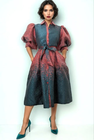 knee length dresses for ladies Mac Duggal Strapless Brocade Cocktail Dress