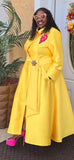 Dresses by Nubiano 100311 yellow dress