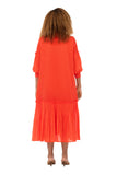Giovanna 2463 orange dress