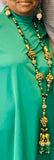 Custom Beaded Tassel Necklace