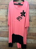 Love the Queen 17069 coral pant set
