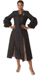 Tally Taylor 4850 women's black clergy robe