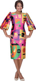 Dresses by Nubiano 100351 multi colored dress