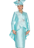 Elite Champagne 6259 light green jacket dress