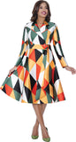 Dresses by Nubiano 100261 multi colored dress