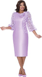 Dresses by Nubiano 100371 lilac dress