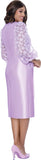 Dresses by Nubiano 100371 lilac purple dress