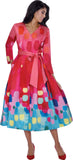 Dresses by Nubiano 100231 multi colored maxi dress