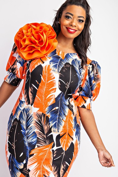 トップス tie.me flower waffle balloon zip dress Balloon Background Die – WaffleFlower.com