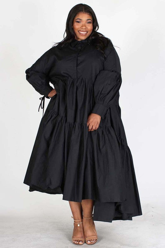 Oversized Maxi Dress – Diva's Den Fashion, LLC