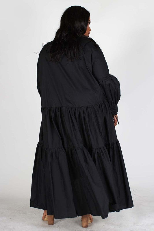 Oversized Maxi Dress  Diva's Den Fashion, LLC