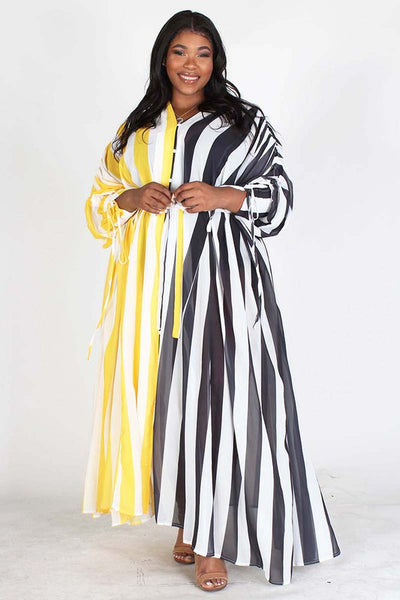 Ruched Sleeve Maxi Dress – Diva's Den Fashion, LLC