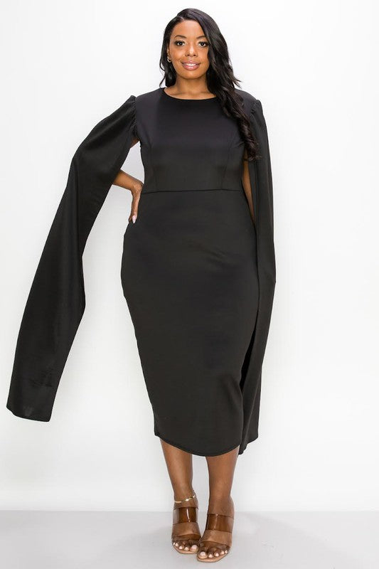 Cape Dress  Diva's Den Fashion, LLC