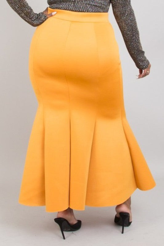 Plus Size Mermaid Skirt – Diva's Den Fashion, LLC
