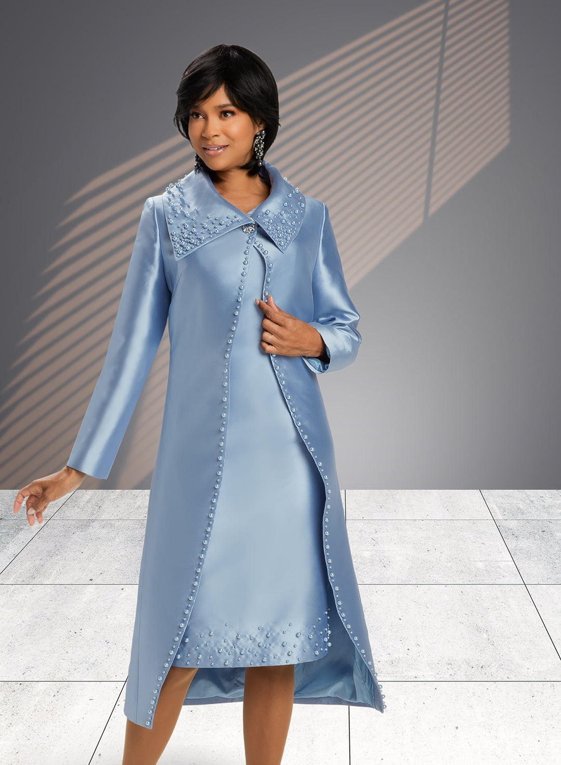 navy blue dress for baby girl 10 Easy Ways to Style Winter Dresses main image 1