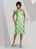 Donna Vinci 5788 brocade dress
