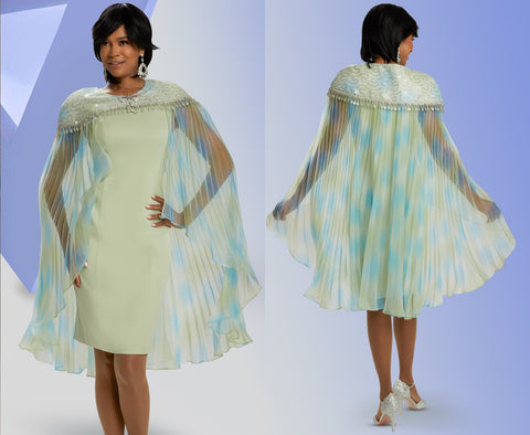 Donna Vinci 5794 caplet dress