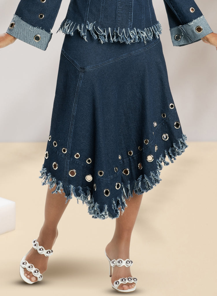DV Jeans 8472 Skirt Diva's Den Fashion, LLC