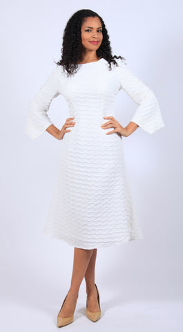 Diana 8678 white dress