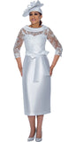 Dorinda Clark 4871 white dress