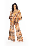Earth Beaded Palazzo pant Suit
