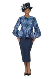 Giovanna 0960 african print skirt suit