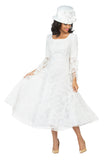 Giovanna D1584 white lace dress