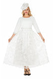 Giovanna D7208 off white lace Dress