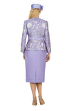 Giovanna G1132 lilac skirt suit
