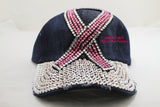 Breast Cancer Awareness Bling Bling Hat
