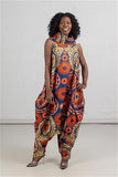 African Print Jumpsuit