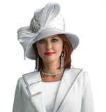 Lily & Taylor H939 white hat
