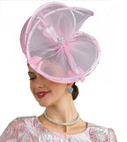 Lily & Taylor H121 pink fascinator