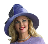 Lily & Taylor H379 lavender hat