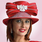 Lily & Taylor H385 red hat